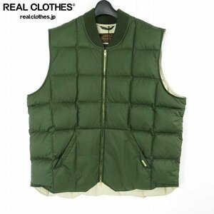 ☆【未使用】Eddie Bauer × JJJJound/エディバウアー×ジョウンド collection CANADIAN VEST/カナディアン ダウンベスト XL /080