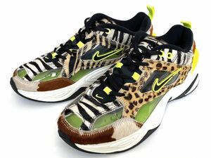 極上★日本未発売 NIKE M2K TEKNO ANIMAL HARAKO 27.5cm ナイキ エムツーケイ テクノ アニマル ハラコ レザー 海外限定