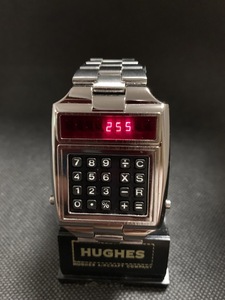 ☆激レア ELECTRONIC DIGITAL CALCULATOR LED watch 1977年(ハミルトン パルサー Pulsar LED 時代の時計)カリキュレーター ジャンク品　 