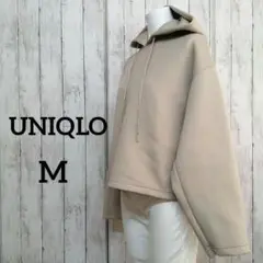 レディース UNIQLO ドライ ソフト スウェット プルパーカー M 41