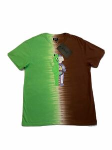 RIPNDIPTシャツ Alien anatomy Tee Green/Brown グリーンブラウン Lサイズ リップンディップ