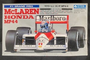 ■貴重品■絶版品 1/24 マクラーレン ホンダMP4/4 「F1グランプリコレクションNo.7」 モーターライズキット [G-477]　グンゼ産業