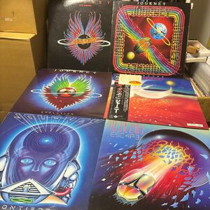 JOURNEY LP レコード6枚セット 夢のあと/ESCAPE/FRONTIERS/DEPARTURES/EVOLUTION/IN THE BEGINNING ジャーニー