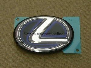 LS600h 40 LS L マーク MARK エンブレム リア リヤ REAR EMBLEM レクサス LEXUS RC300h NX300h 71 x 100 mm パーツ 部品 ハイブリッド 通販