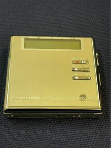 ☆ パナソニック ポータブルMDレコーダー SJ-MR230 本体 動作未確認ジャンク品