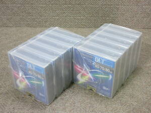 【未使用 10本 (5巻パック×2)】富士フィルム DLTtape 磁気テープカートリッジ（40/70/80GB） 12.65mm Data Tape (No.R140)