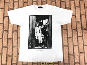 RAGEBLUE レイジブルー メンズ デニムモリス フォトプリント 半袖Tシャツ M 白