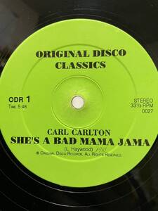 CARL CARLTON - SHE’S A BAD MAMA JAMA / CHANGE - PARADISE