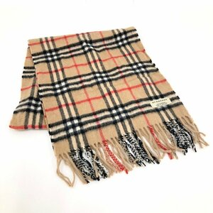 BURBERRY バーバリー カシミヤ マフラー ノバチェック【CFAC3021】