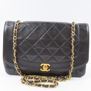 96149★1円スタート★CHANEL シャネル 美品 ダイアナフラップ ココマーク ターンロック チェーンバッグ ヴィンテージ ショルダーバッグ