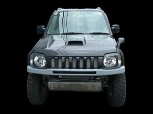 ジムニー JB23 フロントバンパー H10/10～ エアロ FRP 未塗装 社外品 JIMNY スズキ SUZUKI