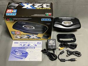 MD メガドライブ MEGA DRIVE SUPER 32X セガ SEGA スーパー32X 本体 箱 説明書有り ジャンク HMA-2400