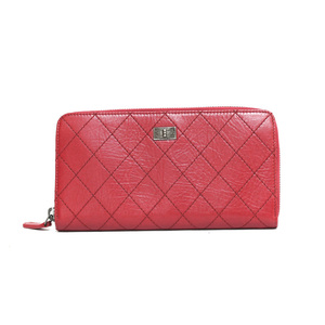 シャネル CHANEL ワイルドステッチ 長財布 レディース 中古