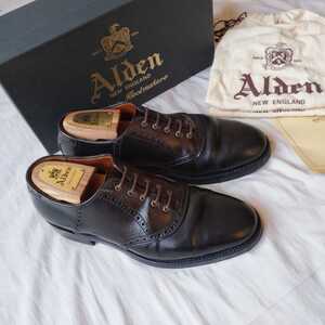 SHIPS別注★Alden コードバン サドルシューズ★検 限定シップス×オールデン