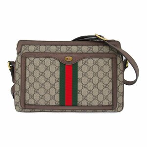 グッチ オフィディア ショルダーバッグ ブランドオフ GUCCI キャンバス ショルダーバッグ コーティングキャンバス 中古 レディース