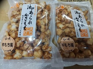 かき餅　醤油味　180g入り2個