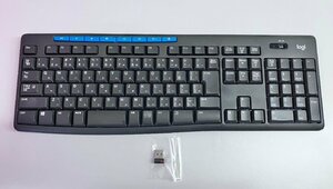 2YL027★中古動作品★Logicoolロジクール ワイヤレス キーボード K275　unifying対応