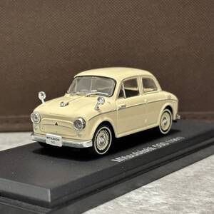 1/43 アシェット ミツビシ 500 ケース付 mitsubishi 三菱 国産名車 コレクション クラシック ミニカー norev ノレブ 旧車 1961