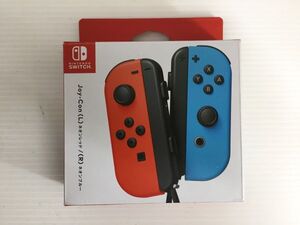 DA367-1209-44【中古】NINTENDO SWITCH ジョイコン ネオンレッド ネオンブルー 動作確認済 一部破損有