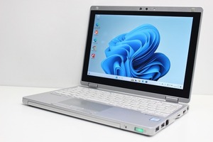 ノートパソコン 2in1PC Windows11 WPS office搭載 Panasonic レッツノート CF-RZ6 第7世代 Core i5 SSD256GB メモリ8GB タブレット WWAN