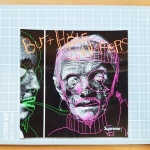 シュプリーム ステッカー Butthole Surfers PSYCIHC 21SS 正規品 送料無料!! 匿名配送 追跡可能 SUPREME Supreme supreme