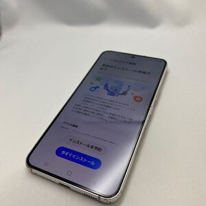 173 Galaxy S22 5G 256GB SC-51C ファントムホワイト 中古スマホ 訳あり ジャンク SIMフリー au