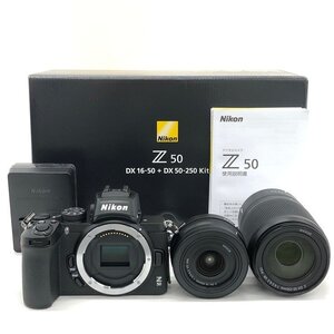 Nikon ニコン　ミラーレス デジタル一眼 Z50 / レンズ 16-50mm / 50-250mm　3点おまとめ【DAAG5010】