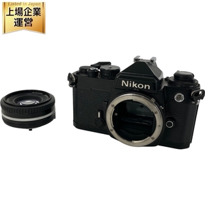 Nikon FE NIKKOR 50mm F1.8 フィルムカメラ レンズセット ジャンク Y9621833