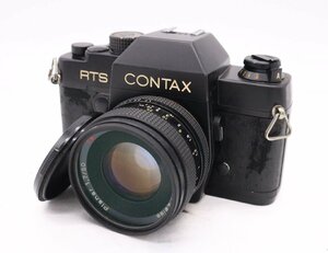 【ト滝】コンタックス CONTAX 一眼レフ フィルムカメラ RTS 6234958 Carl Zeiss Planar 1,7/50 ボディ レンズ 撮影 DS829DEM07