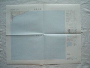 【5万分の1地形図 北海道】『渡島福島 NK-54-22-12(函館12号)』昭和49年編集 昭和51年2月28日発行 国土地理院【地図 松前線 津軽海峡】