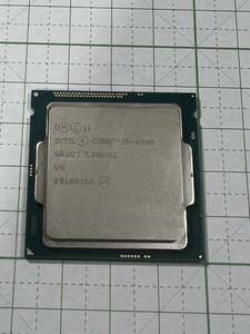 中古(一応動作確認済) CPU Intel Core i5-4590 3.3GHz SR1QJ ④