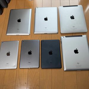 Apple iPad ジャンク 動作未確認 まとめて7台セット