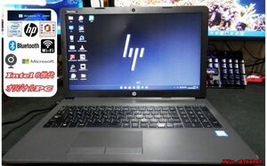 最新Window11搭載/日本製 hp/８世代Core-i5搭載/Webカメラ/SSHD搭載/オフィス/Bluetooth/ソフト多数