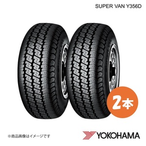 YOKOHAMA ヨコハマタイヤ 新車装着タイヤ SUPER VAN Y355D 145R12 6PR 2本 トヨタ ピクシストラック S5#0U E4831