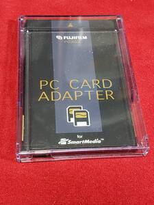  PC card adapter for Smart Media カードアダプター スマートメディアアダプター PC-AD3 FUJIFILM 富士フイルム クリアケース入　美品