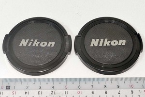 ニコン純正 φ52 レンズキャップ【2個セット】クリップオン Nikon 52mm径★中古