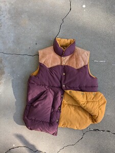 貴重◎ dubble works sporting goods vintage down vest ロッキーマウンテン rocky mountain vest vintage usa