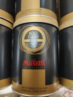 高級　空き缶　12個Musetti Gold Cuvee Anniversary