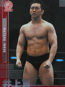 新日本プロレス2001年トレーディングカード　井上 亘