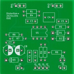 【PCB】 Distortion+ を作ろう 20241204版