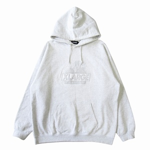 美品 エクストララージ X-LARGE SLANTED OG PULLOVER HOODED SWEAT プルオーバー パーカー スウェット カットソー 101224012010 サイズXL