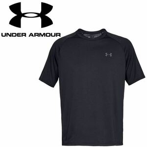 アンダーアーマー 半袖機能Tシャツ UA Tech 2.0 SS Tee LG　ブラック　UNDER ARMOUR☆