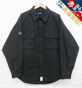 8T0038/DESCENDANT PARA RIPSTOP LS SHIRT ディセンダント パラリップスストップシャツ