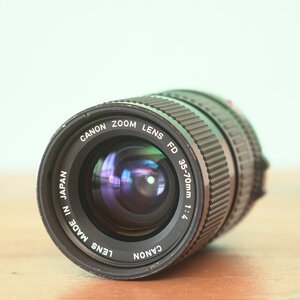 ジャンク CANON ZOOM FD 35-70mm f4 オールドレンズ