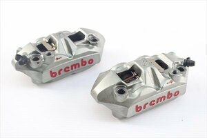 1円スタート:GSX1300Rハヤブサ[07前　BREMBO　ブレンボ　キャストモノブロック　フロントブレーキキャリパー]検隼 HAYABUSA｝B