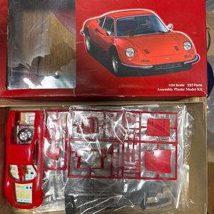 【絶版】当時物 FUJIMI フェラーリ ディノ 246GT