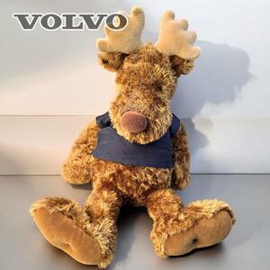 希少 美品 VOLVO ボルボ エルク ビッグエルク 特大ぬいぐるみ 非売品