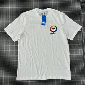 アディダス『 メンズ L 』Tシャツ レインボー オリジナルス Originals スペクトラム 虹 カラースペクトル 光の波長