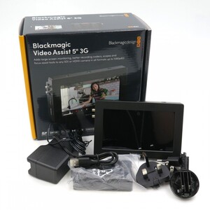 1円〜 Blackmagic Design Video Assist 5 3G モニター一体型レコーダー 箱付 動作未確認 現状品 y102-3379715【Y商品】