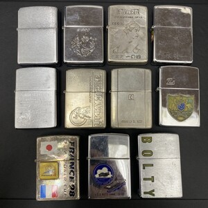 (C012111-①) ZIPPO オイルライター 喫煙具 ジッポ 11点 セット1990年〜 1999年 喫煙グッズ コレクション